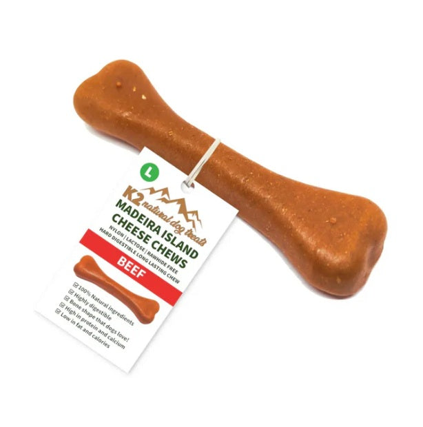 K2 Madeira Island Cheese Chews - Beef (L)