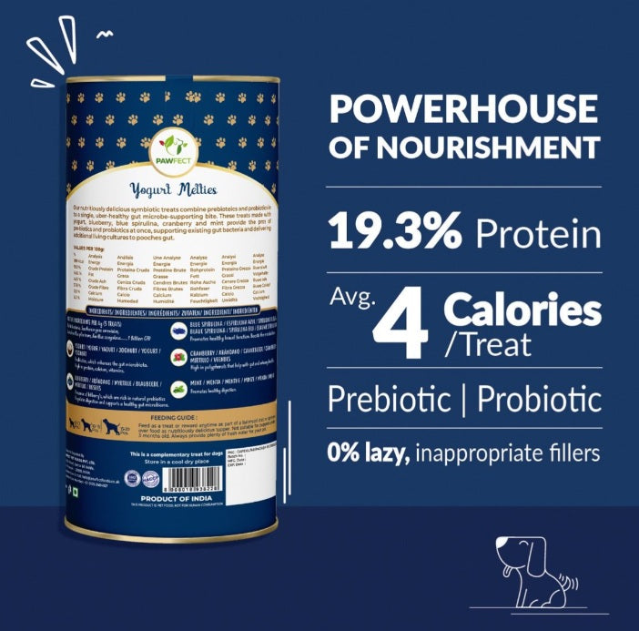 Pawfect Yogurt Melties Blueberry