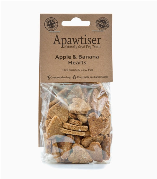 Apawtiser Apple & Banana Hearts