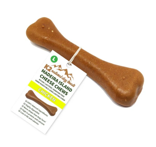 K2 Madeira Island Cheese Chews - Chicken (L)