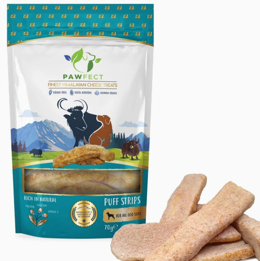 Pawfect Himalayan Cheese Puffed Strips